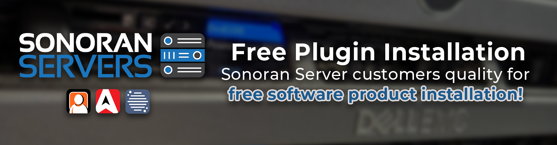 Free Sonoran CAD/CMS/Radio Plugin installation with Windows Server Subscription!